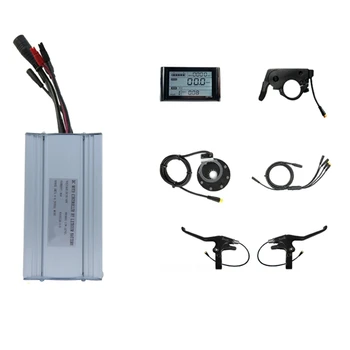 30A Водоустойчив комплект главния контролер Комплект за электровелосипеда SW900 дисплей синусоидална контролер 36/48V1000W