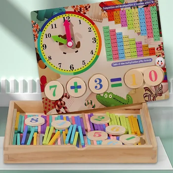 Образователна играчка, детска развитие на играчка, математическо познание, детски математически числа, когнитивни аритметични играчки