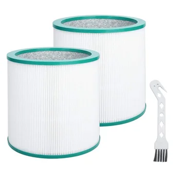 2 опаковки заменяеми въздушни HEPA-филтри за TP00/TP02/TP03/AM11, кула пречиствател за Pure Cool Link
