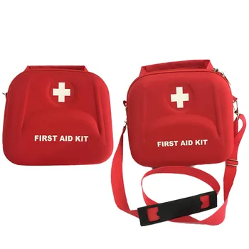 Висококачествена домашна преносим водоустойчив аптечка за първа помощ, червена чанта на ЕВА, за семейство или за пътуване, спешна медицинска помощ