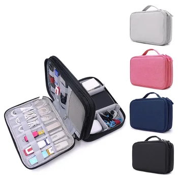 Аксесоари Чанта за носене, чанта за джаджи, джоб за кабел, органайзер за електроника за ipad/зарядни устройства/кабели/Powerbank/твърд диск