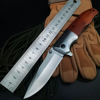 Марка Дамасский стоманена сгъваем нож Edc Multi висока твърдост 8CR13 военни ножове са добри за лов на къмпинг оцеляване на открито Инструмент