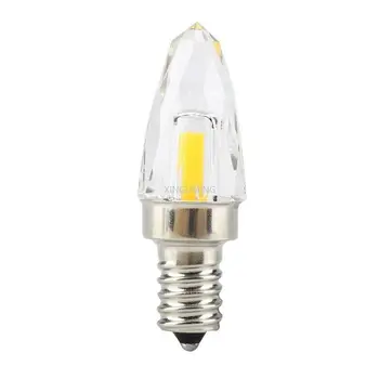 E12 led лампа от 3 W осветление кочани царевица 360 ъгъл на лъча на затъмняване смяна на халогенна полилей 20 W 220 В