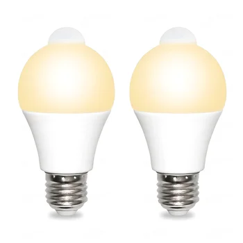 12 W 15 W 18 W 20 W led лампа с датчик за движение E27 Универсален Безопасно Нощно Ac 110-220 В Енергоспестяващи Led Лампи PIR Decor Ампула