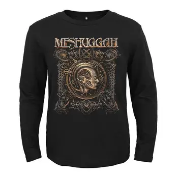 16 Дизайни Готина Тениска Meshuggah Rock Brand С Дълъг Хлопковым ръкав Hardrock Heavy Death Metal Tee Camiseta Градинска Облекло За Скейтборд