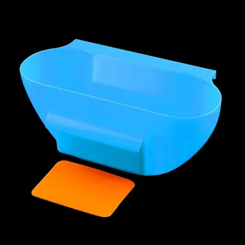 Пластмасова кутия за съхранение на кухненски отпадъци, тенис на шкаф, окачен стойка за кофи
