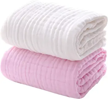 Детски хавлиени кърпи, Супер меко памучно одеяло за нежната кожа на детето, пеленальное одеяло за новородени бебета, момчета и момичета