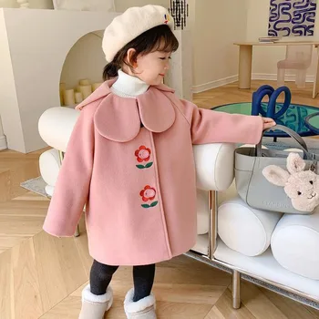 Нови есенно-зимни палта за деца 2022 г., палта, детски връхни облекла за малки и средни размери, модни палта