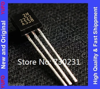 100ШТ Транзистор 2N2222 2N2222A TO-92 TO 92 Нов и Оригинален IC Безплатна доставка