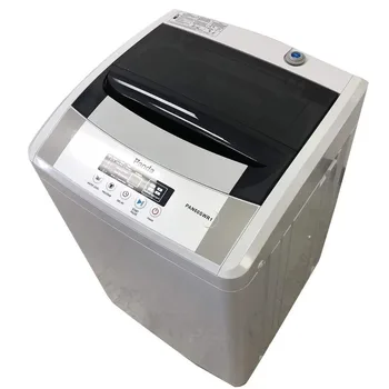 Компактна преносима перална машина Panda обем 1,54 кубични фута PAN6360W, с капацитет за 11 паунда, автоматична перална машина, сив цвят