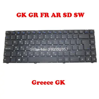 Гърция GK GR Арабия SW FR SD Клавиатура за CLEVO W945AU W945LU MP-12R76GR-4302 6-80-W9400-220-1 MP-12R76D0-4305 6-80-W94A0-070-1