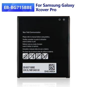 Новата работа на смени Батерия EB-BG715BBE EB-BG736BBE За Samsung Galaxy Xcover Pro Xcover6 Pro Батерии за телефони 4000 mah