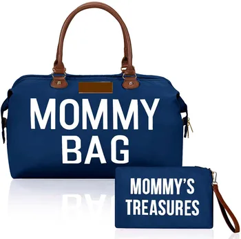 Чанта за мама и бебе, мамина чанта за мама и бебе с голям капацитет, модерна чанта за майките, преносима чанта за бременни