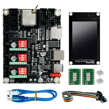 MKS DLC32 32-битов самостоятелен контролер GRBL TS35-R LCD дисплей за CNC3018 Upgrade Kit, гравиране машина