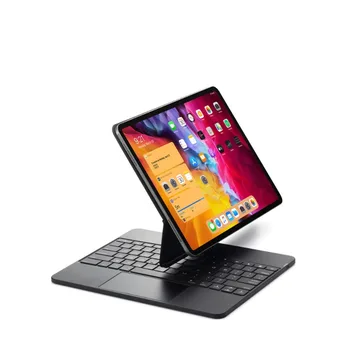 Гореща разпродажба 2023, висококачествен въртящи калъф за клавиатура с подсветка Wireless Magic Trackpad за iPad Pro 12,9 см