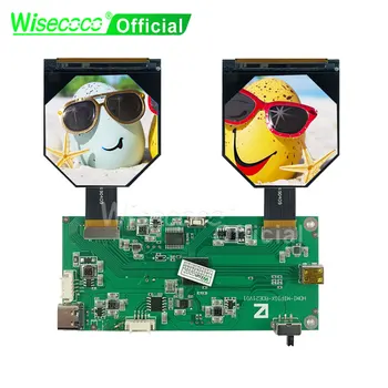 Wisecoco 2.1-Инчов 1600*1600 Мини-Дисплей TFT VR AR LCD екран Mipi 24 контакт 90 Hz С Регулируема яркост Нощно Виждане