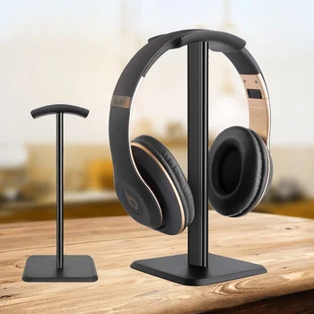 Стойка за слушалки от сплав в стил минимализъм, държач за слушалки на главата, поставка за геймерской слушалки, поддържаща планк, гъвкав облегалката за глава