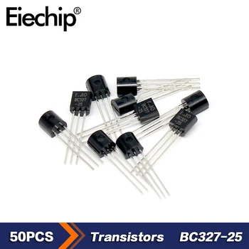 50 бр./лот BC327-25 BC327 TO-92 транзисторные PNP-транзистори, 45V 800MA Нов и оригинален IC чип