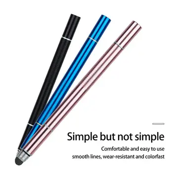 Преносима отлична Универсална писалка за рисуване, 3 в 1, лека, чувствителна на допир