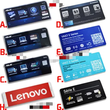 Стикер ASUS Lenovo VAIO Label за лаптоп, таблет, десктоп компютър, цифрова персонализирани украса 