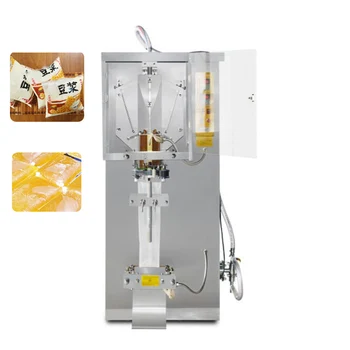 Автоматична опаковъчна машина за течности за подправки, вода, соев сос, оцет, мляко, сок, фъстъчено масло, машина за запечатване на напитки