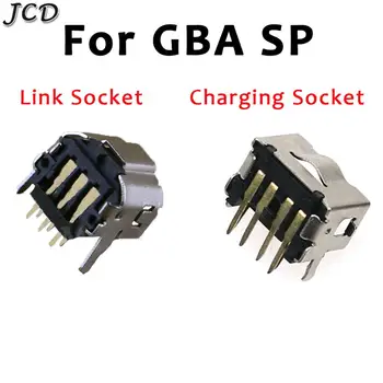 JCD 2 бр. /лот Конектор за свързване на игрова връзки конектор за свързване на захранване конектор за връзка с докинг станция, зарядно устройство Конектор за зареждане на DS, GBA SP