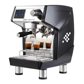 Една група 15-бар търговски еспресо-машината е полуавтоматична машина за кафе
