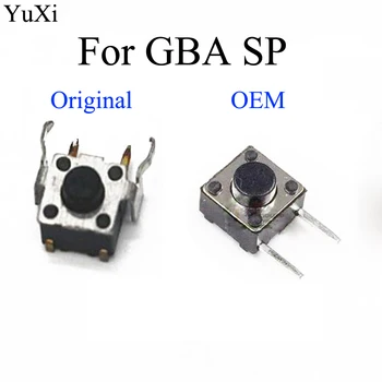 YuXi 10 бр. за Game Boy Advance SP, Превключватели и бутони за стартиране на лявото и дясното раменете за GBA SP