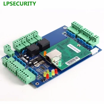 LPSECURITY TCP/IP, RJ-45, 2-врати модул платки, контрол на достъпа, система на панела за контрол на достъпа до врати