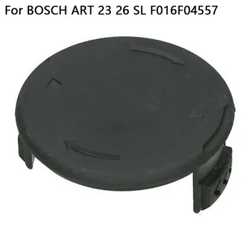 Капачка на макарата на машинката за BOSCH ART 23 26 SL Strimmer Line Cap Base F016F04557 Черна работа на смени капачката на макарата