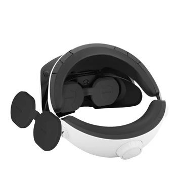 За очила PS VR2 Защитен калъф, устойчив на надраскване силиконов калъф за очила защитно фолио за обектива, аксесоари за очила PlayStation VR2