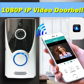UCYBO wifi видео домофон 1080P HD безжична видео домофон домашна IP камера за сигурност Infared IR pir аларма видео домофон