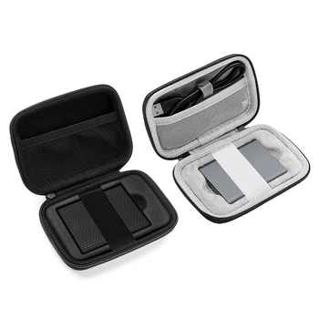 Чанта за съхранение, кутия за носене, чанта за носене-органайзер, калъф, твърд устойчив на удари калъф за Samsung T1 T3 T5, портативни SSD устройство и кабел