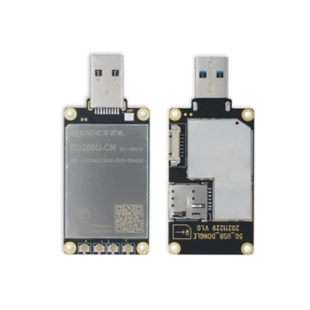 Quectel Малък размер 5G USB3.0 ключ Сим-карта RG200U-CN 5g Модул Такса адаптер Поддържа връзка UART на ниво TTL