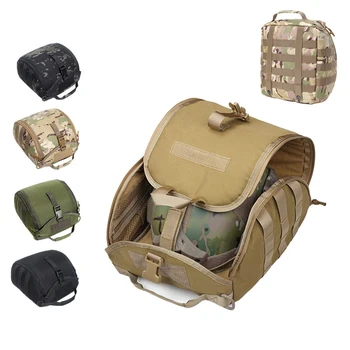Градинска чанта за тактически шлем, мъжка чанта за съхранение на мотоциклетни каски, медицинска чанта за оказване на първа помощ, камуфляжная чанта за съхранение на балистични шлем