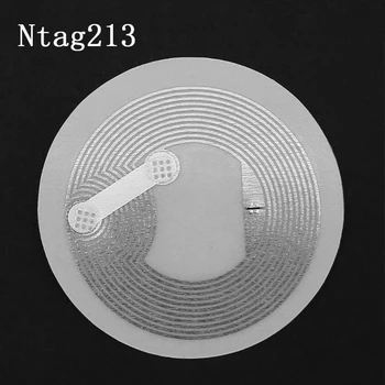 10 бр NTAG213 стикер с NFC етикет, на етикета, за да патрулират ключове, RFID-етикет за карти за контрол на достъп