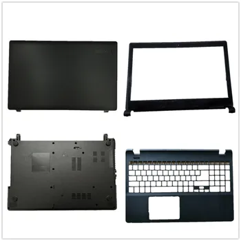 Клавиатурата на лаптопа с LCD горната част на задния капак горната част на корпуса корпус долен корпус за ACER За TravelMate 2410 черен