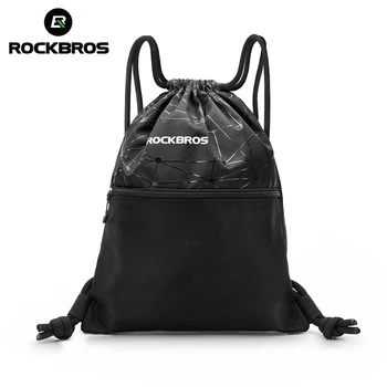 ROCKBROS, мъжки дамски спортна чанта, раница на съвсем малък голям капацитет, спортна чанта за спорт на открито, чанта за съхранение на колоезденето, многофункционална чанта за йога