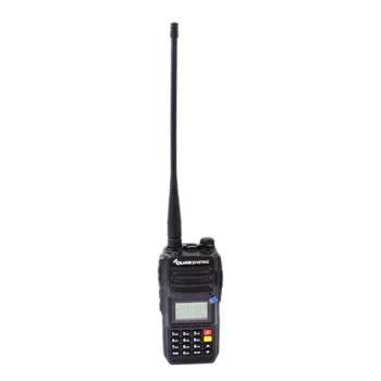 Quansheng TG UV2 Плюс 10 W Двустранно радио VHF Полицейска Пожароизвестяване За Пътуване 200CH Преносима радиостанция на Далечни разстояния