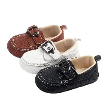 Детски обувки за бебета, модерен пролетно-есенни първите проходилки, ежедневни обувки за момчета, нескользящая обувки за деца с мека подметка