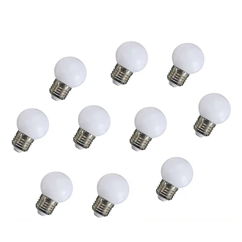 10 бр./лот, E27, led лампа от 3 W, 220-240 v, мини-електрически крушки, студена/топла бяла энергосберегающая лампа, домашно външно осветление, ретро декор, венец