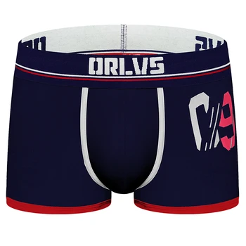 ORLVS, мъжко бельо, меки памучни мъжки боксери, секси бикини, мъжки слипове-боксерки, удобни мъжки слипове, мъжки къси панталони-боксерки Cueca