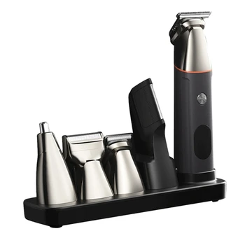 M2EE Електрическа бръснач за бръснене на лицето, тример за коса, сервитути и носа, безжични машинки за подстригване