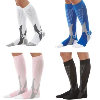 1 бр. спортни компресия чорапи, мъжки и дамски чорапи за конна езда, компресия чорапи, футболни чорапи ластични чорапи за бягане