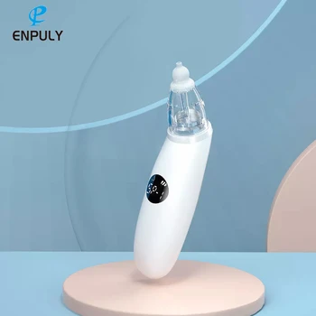Електрически назален аспиратор ENPULY, 3 режима на засмукване, за пречистване на носа, безопасен за деца и възрастни, гигиеничный инструмент за подобряване на проходимостта на секрети от носа-за деца