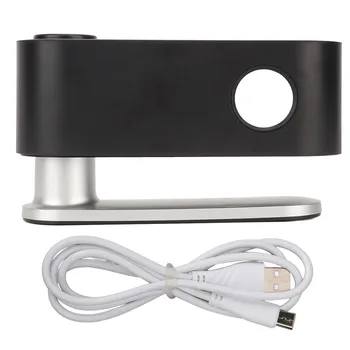 Ароматен овлажняващ се захранва от USB, безшумен ароматни конус с пламък, ултразвуково разпрашване, устойчив аромат за спални
