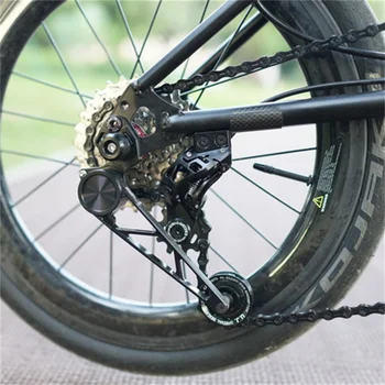 Устройството за обтягане на веригата сгъваем велосипед 7-степенна скоростна кутия union jack 15 цвята за brompton P line 7speed