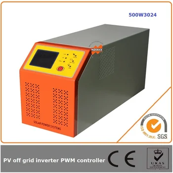 500 W 24 В 30A контролер слънчев зарядно устройство инвертор с защита от презареждане през нощта, защита от презареждането и разреждане на батерията