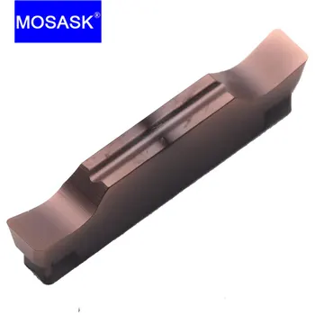 MOSASK MGGN 10шт MGGN300 400 ZP15 на Струг С ЦПУ Струг Инструмент За Обработка на Канали От Неръждаема Стомана Преустановяване на Вафла от силициев карбид