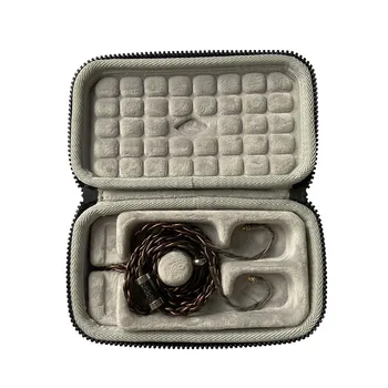 Нов преносим защитна чанта Кутия за съхранение River Iriver Astell & Kern AK70 MKII 1/2 Gen Калъф за носене Твърд кожен калъф във формата на миди